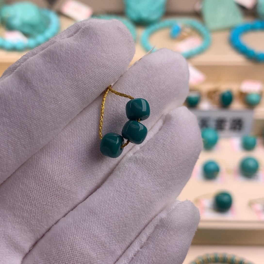 绿松石珠宝奇石未镶嵌