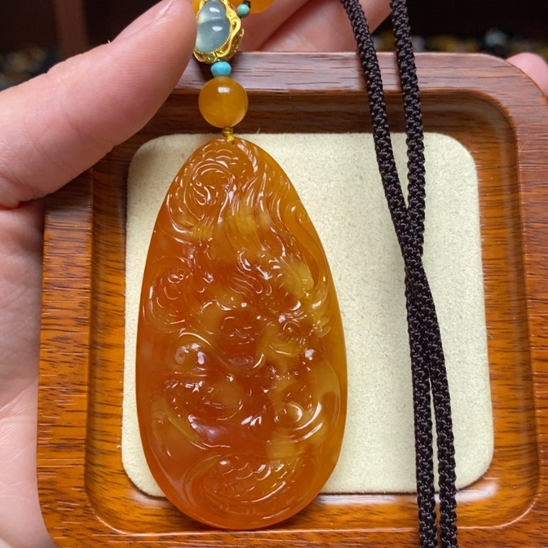【闪购商品】蜜蜡颈饰未镶嵌项链