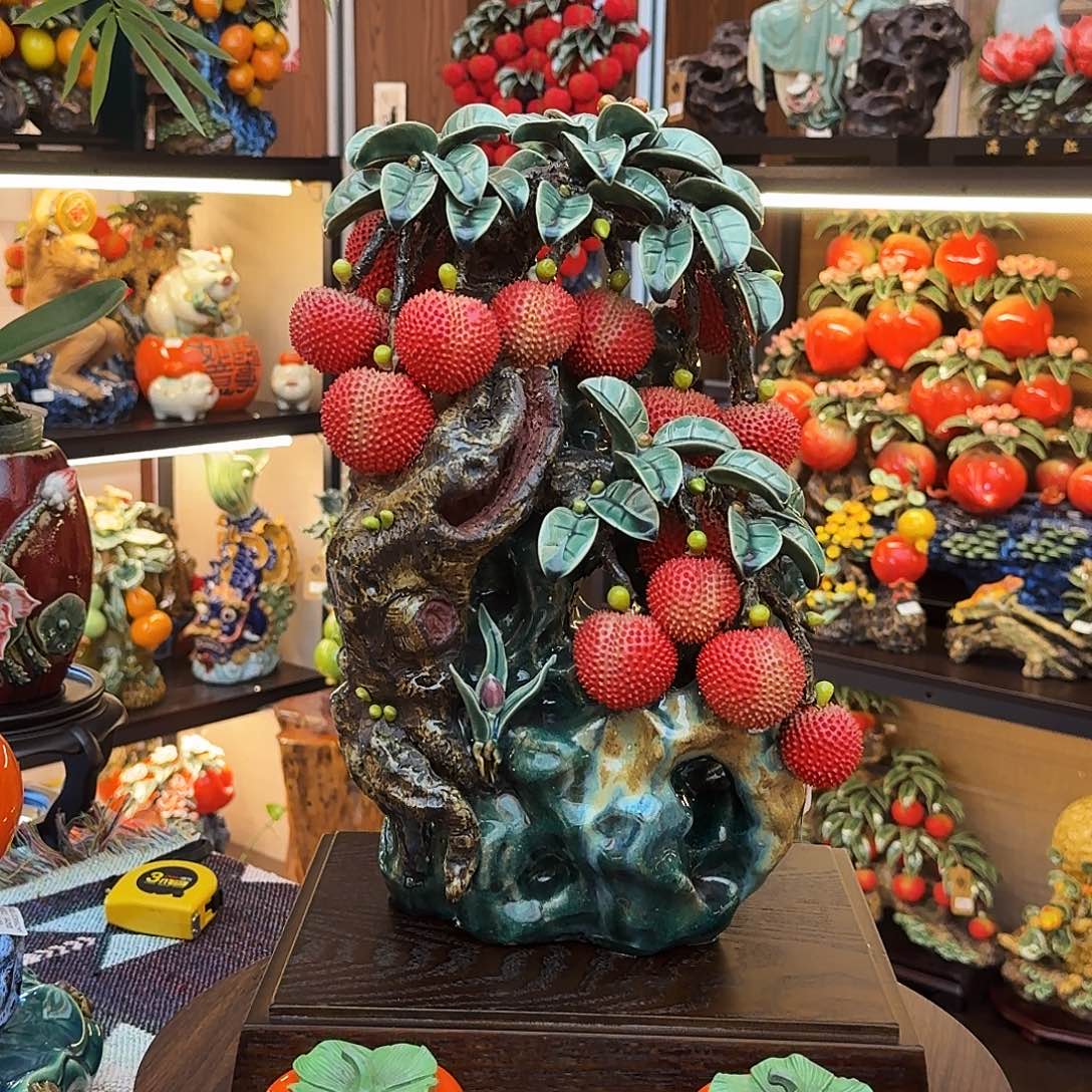 陶瓷绝版荔枝赠品精品