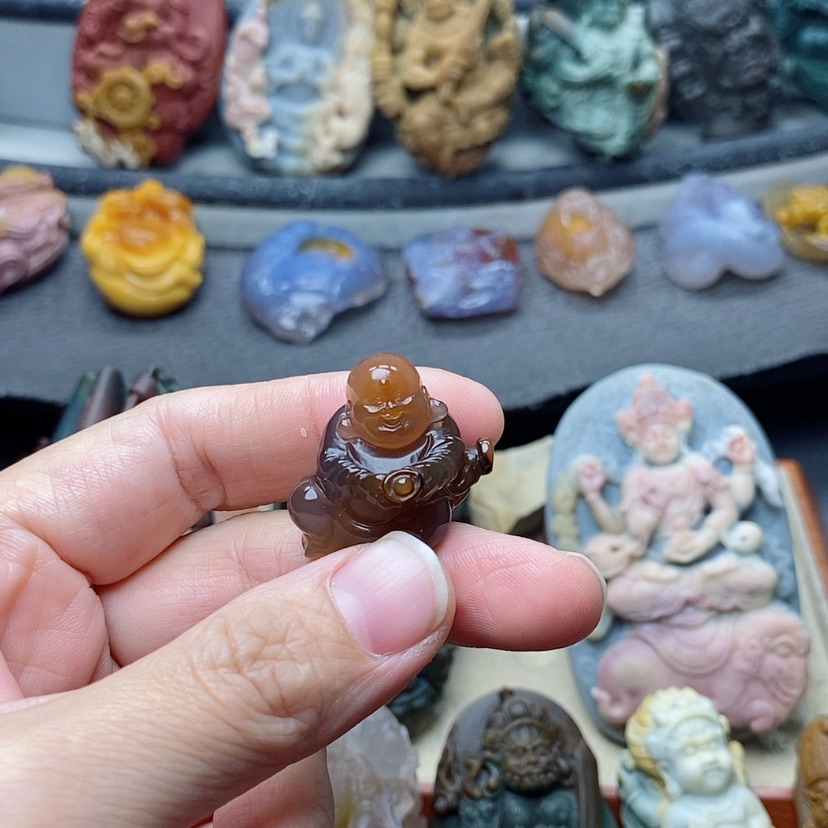 【闪购商品】定制玛瑙吊坠未镶嵌