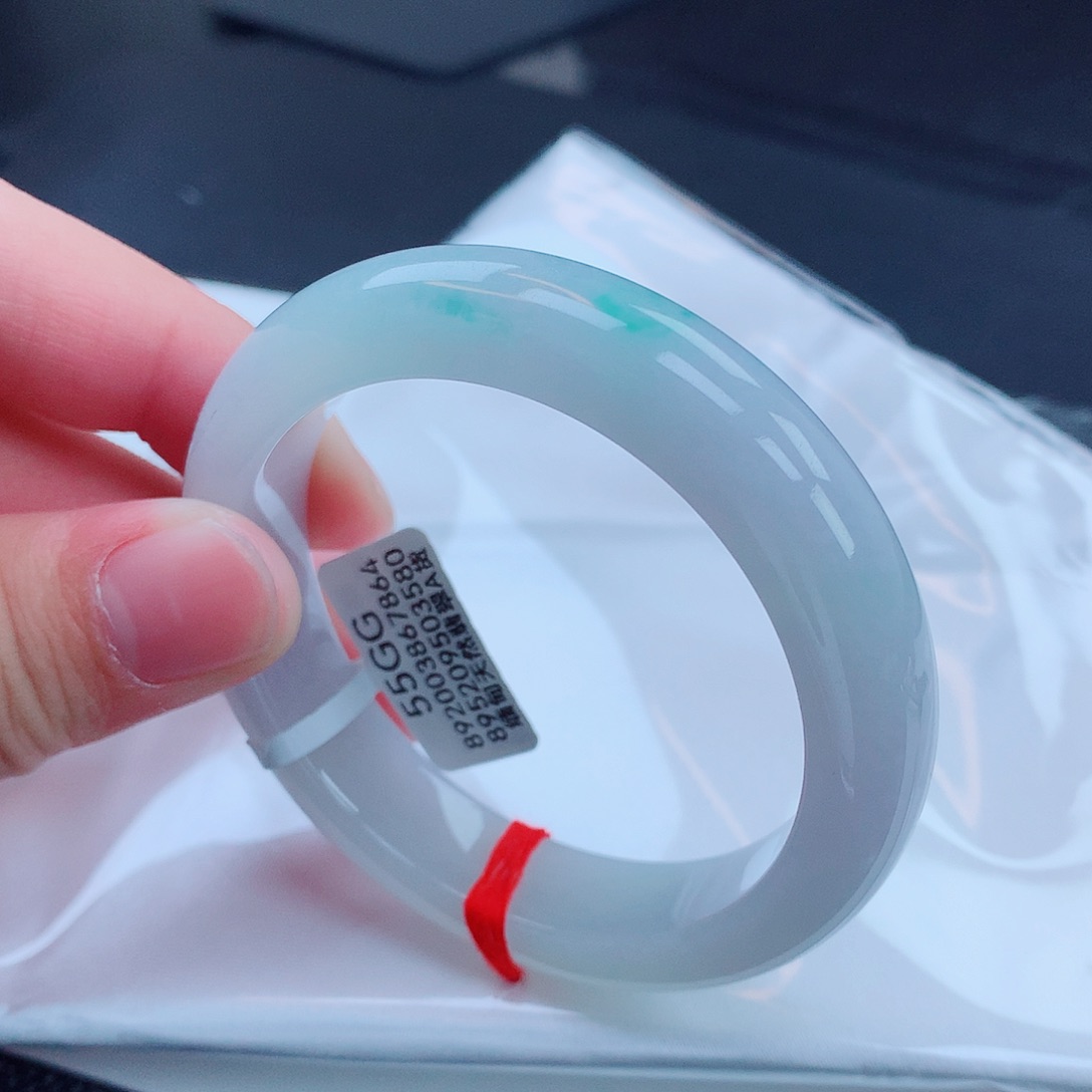 翡翠未镶嵌手镯天然缅甸翡翠A货手镯