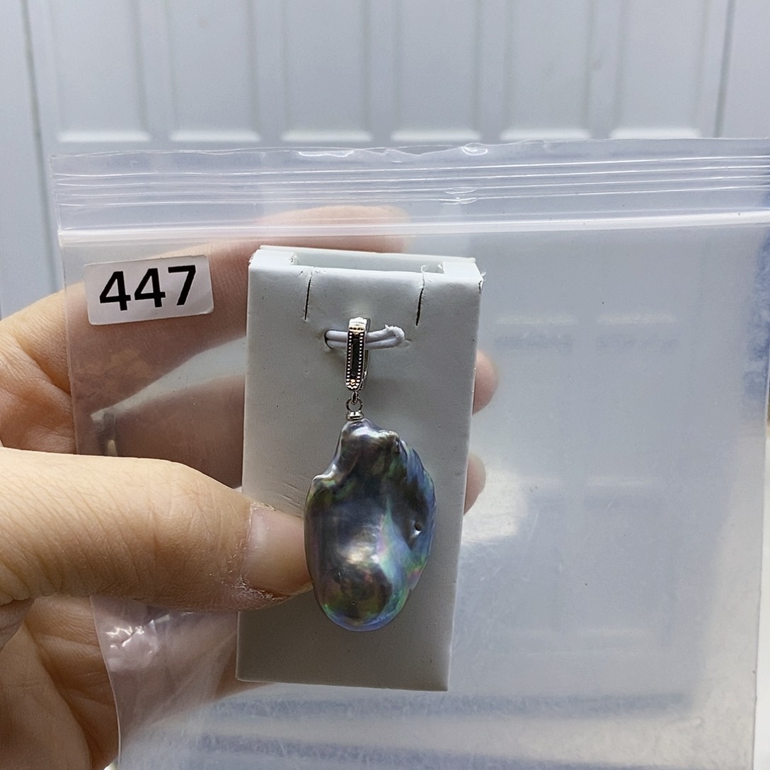 颈饰合金淡水珍珠