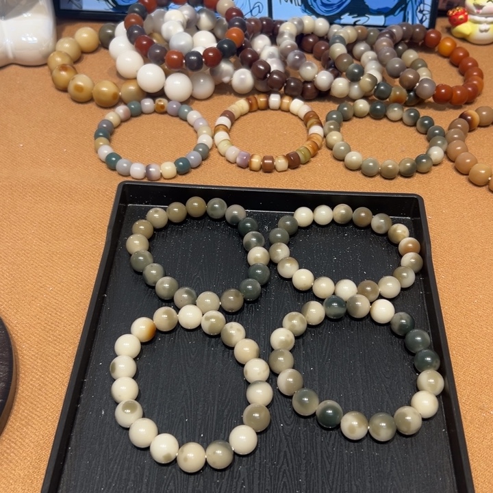 菩提根/象牙果吊坠小圆珠12微瑕