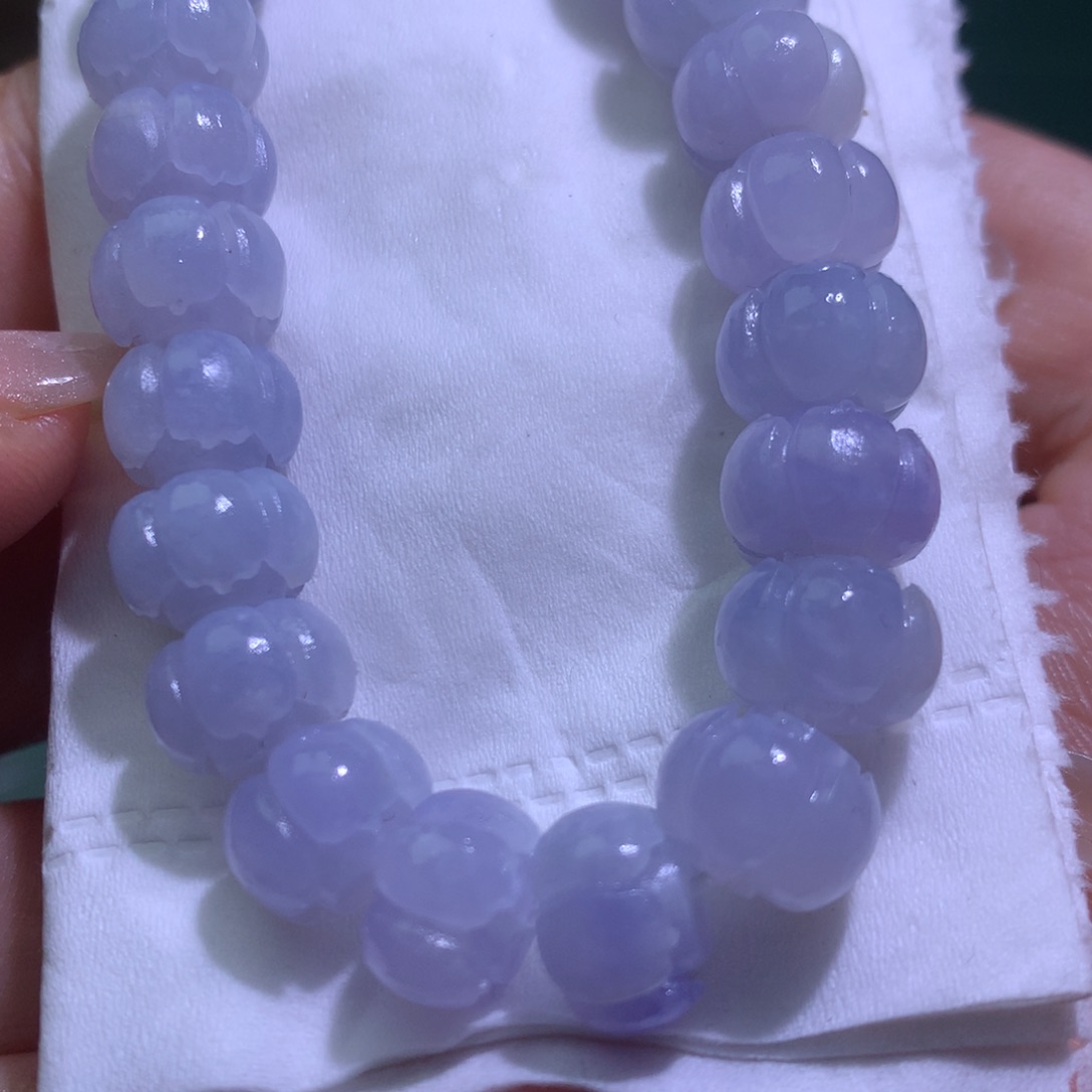 定制翡翠未镶嵌白**星毛货