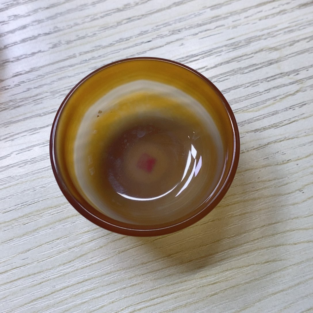 未镶嵌20毫升杯玛瑙/玉髓蓝*