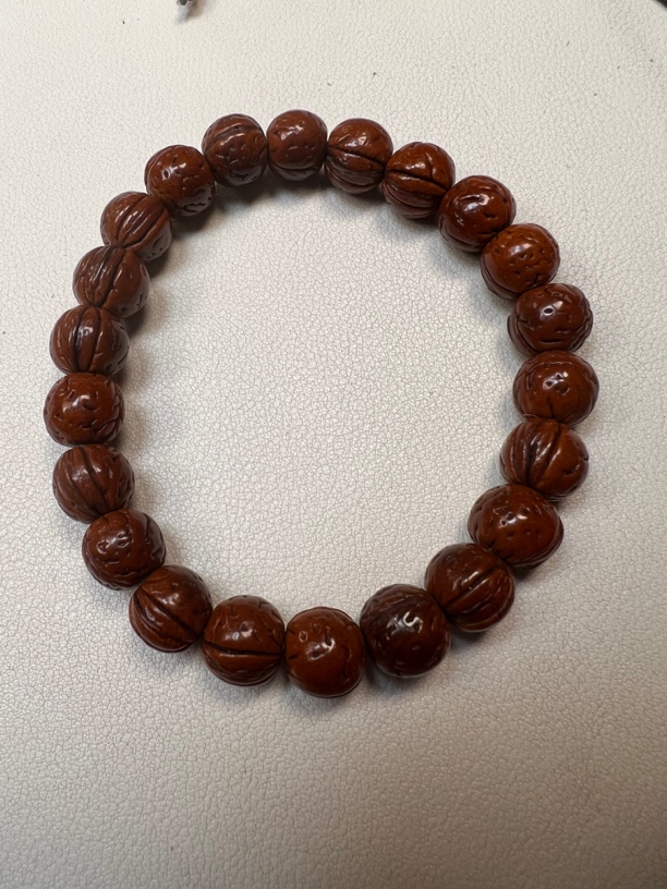 桃核小金豆原皮手串