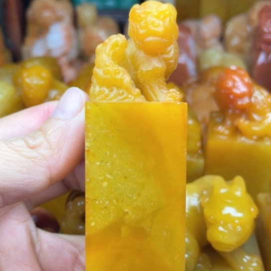 老挝石质地細膩光滑篆刻寫字刀感十足