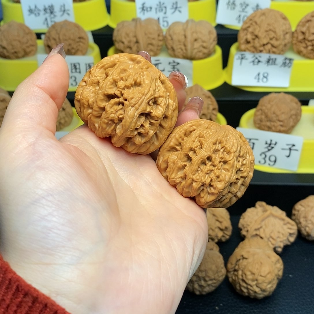 文玩核桃吊坠好*生粗筋