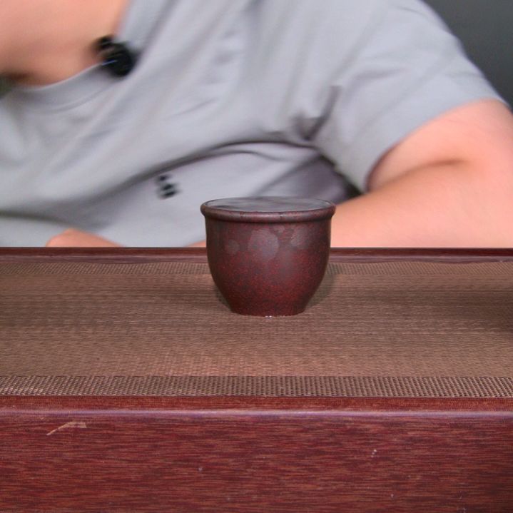 茶杯紫砂高货放漏