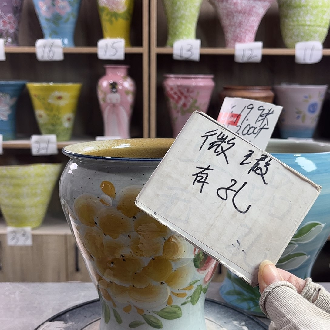 景德镇陶瓷花盆花盆