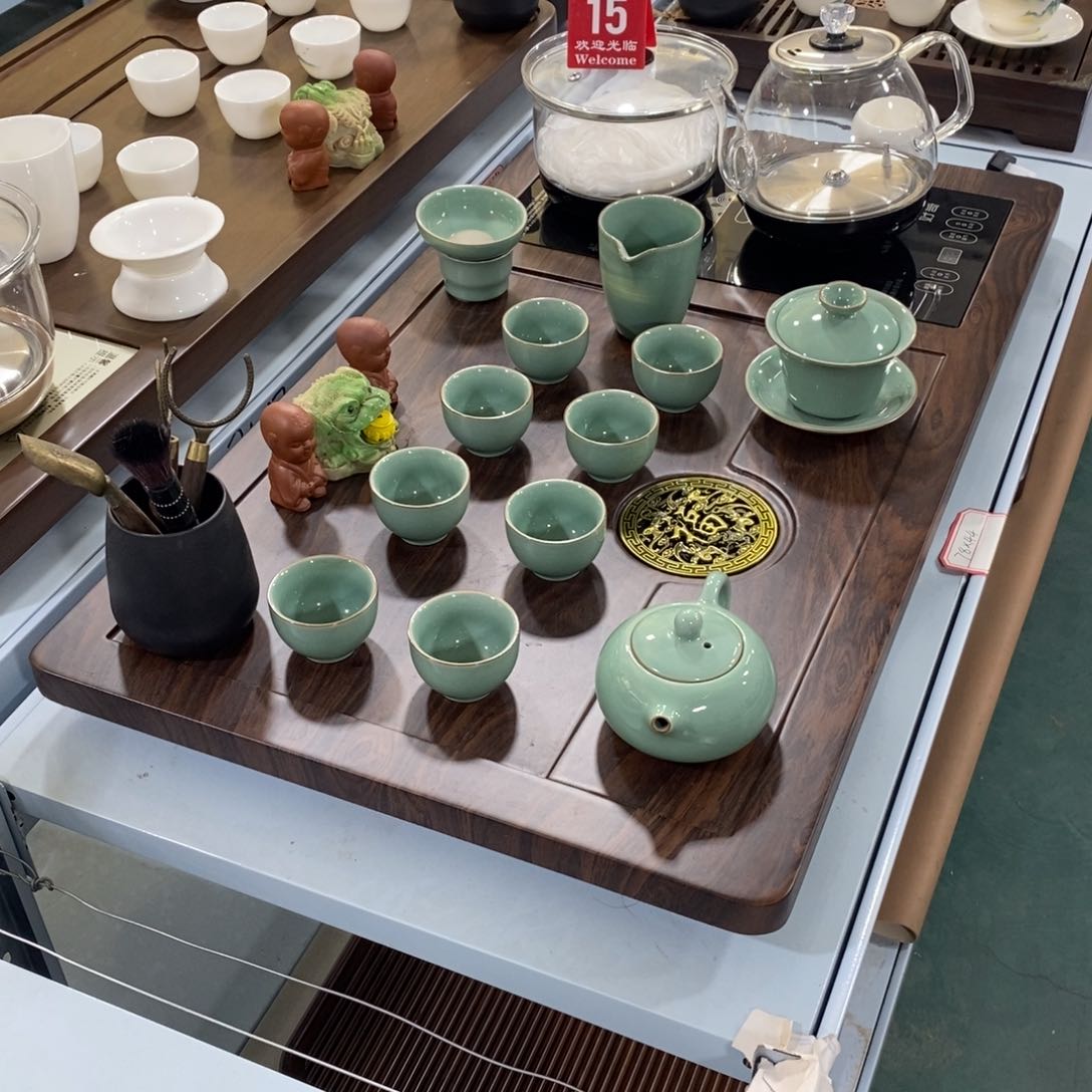 小*实木茶盘茶具套装家用