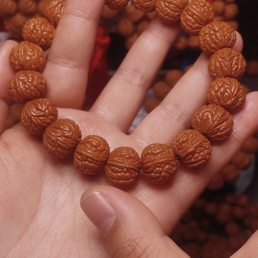 吊坠桃核龙纹桃枭