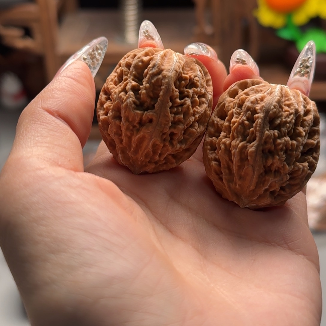 文玩核桃把件关东木子楸百核75