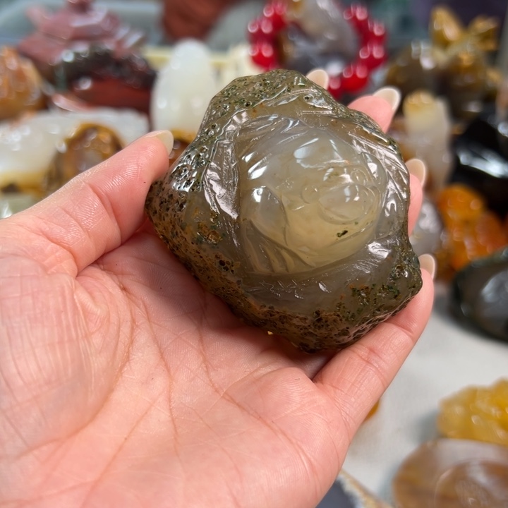 玛瑙/玉髓吊坠(不含链)未镶嵌