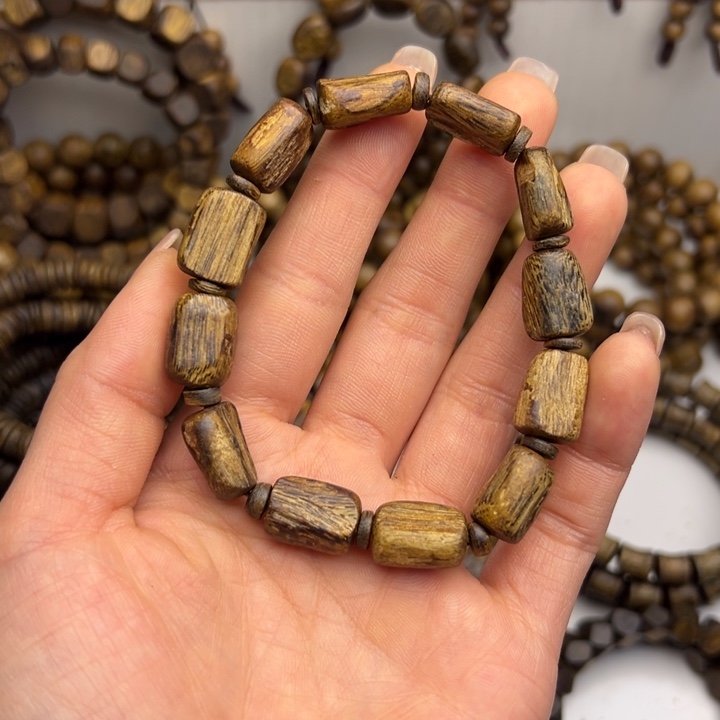 沉香沉香碎屑种植奇楠99结油 树心珠8克