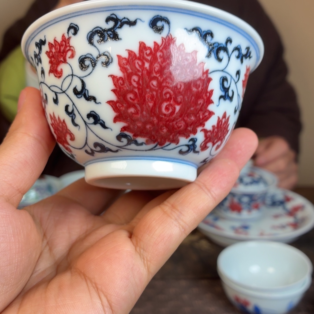 杯子瓷瓷姑娘景德镇陶瓷艺术