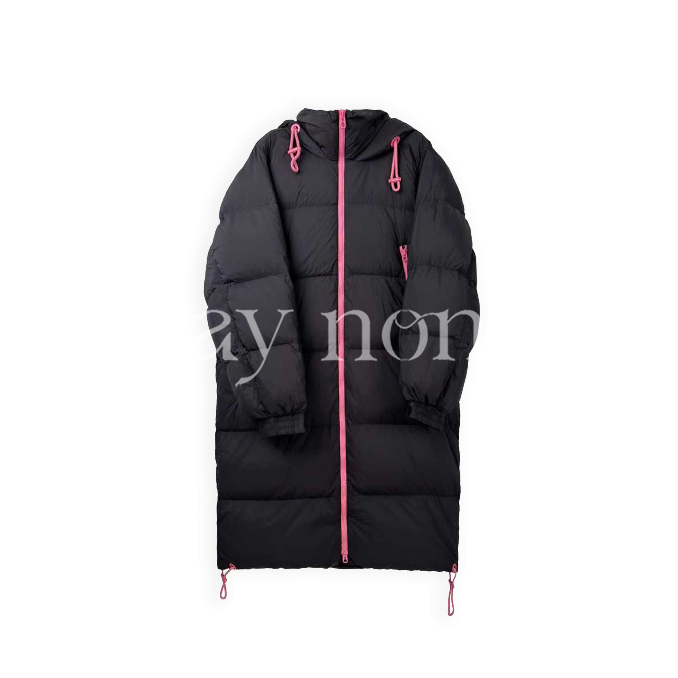 懒猫nono│Saynono 时尚简约慵懒百搭中长款休闲羽绒服 GZ0960YY