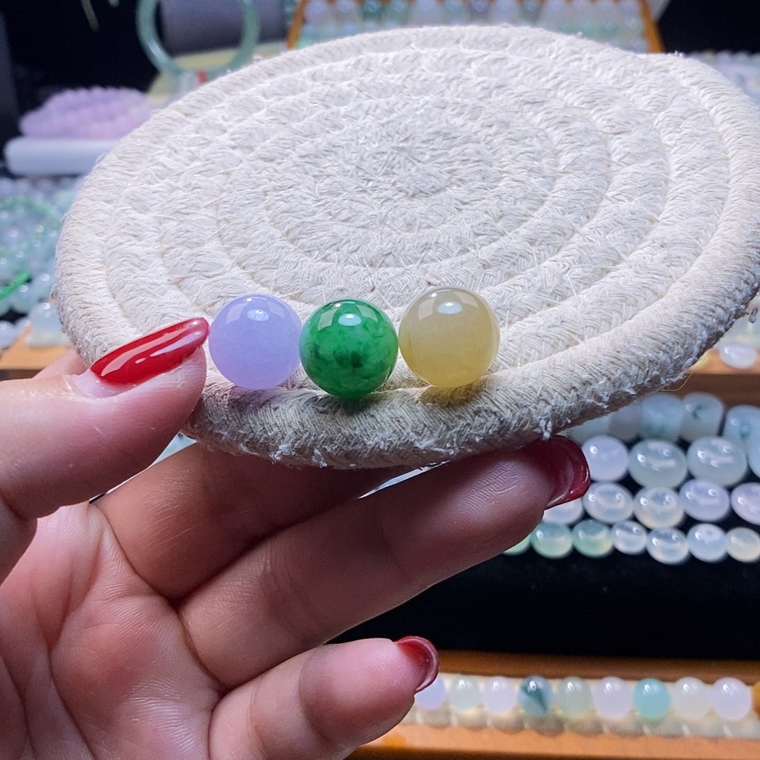 翡翠未镶嵌颈饰多宝12.5一手