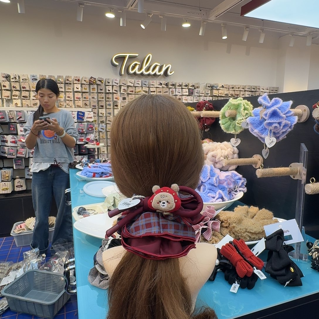 新款草莓小熊发圈哦哦哦