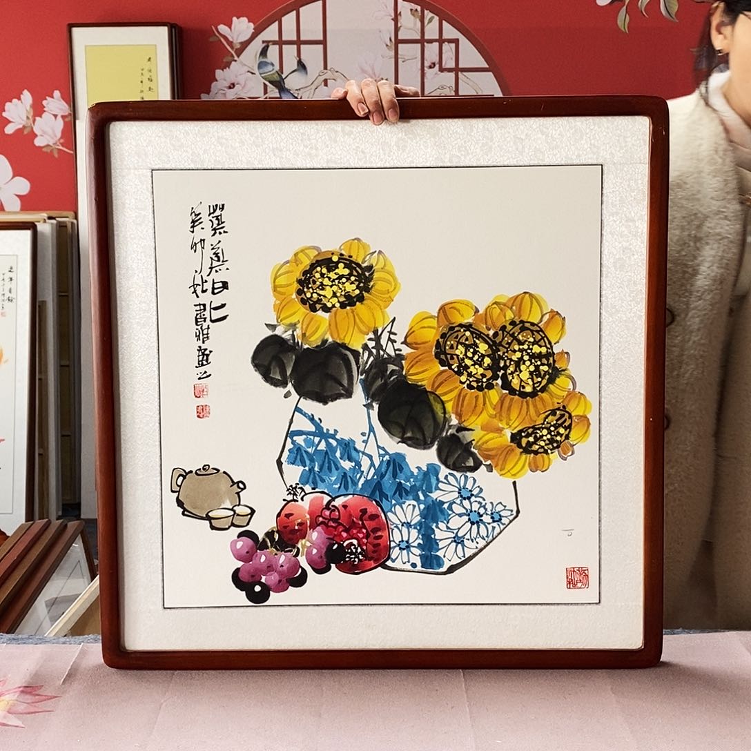 国画手写手绘国画作品