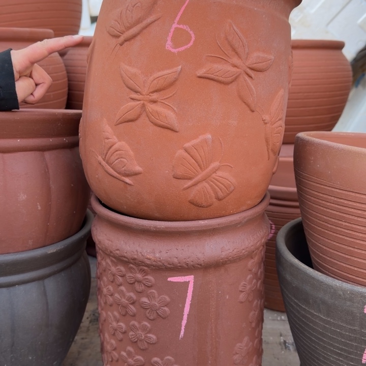 花盆紫砂口25高30口25高37 