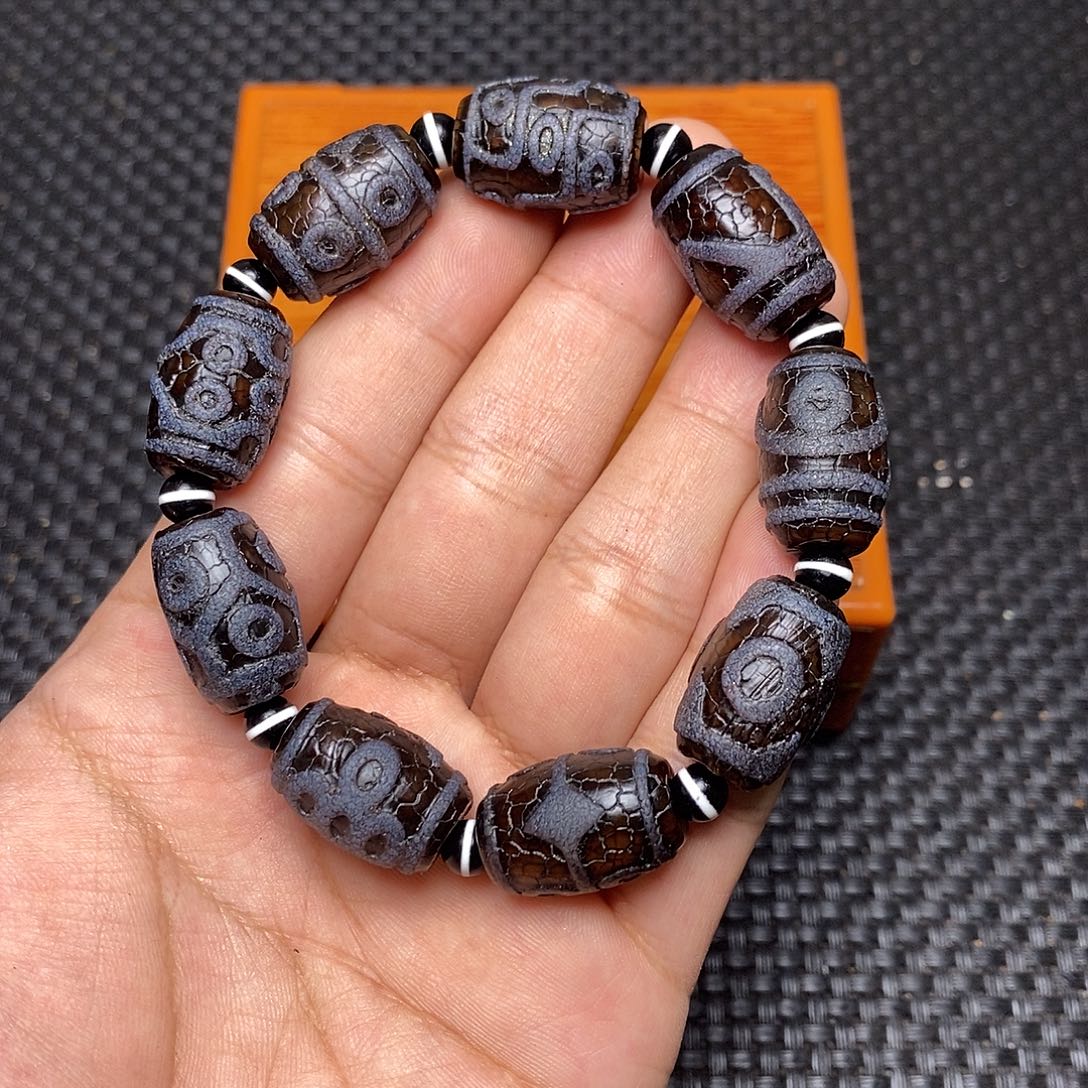 风***人玛瑙/玉髓未镶嵌手链