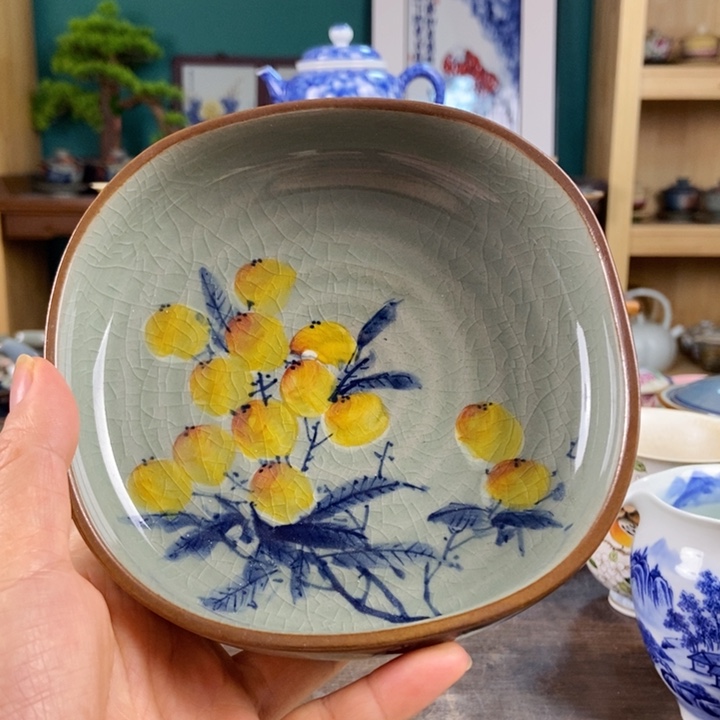 瓷片手工制作工艺精湛等特点