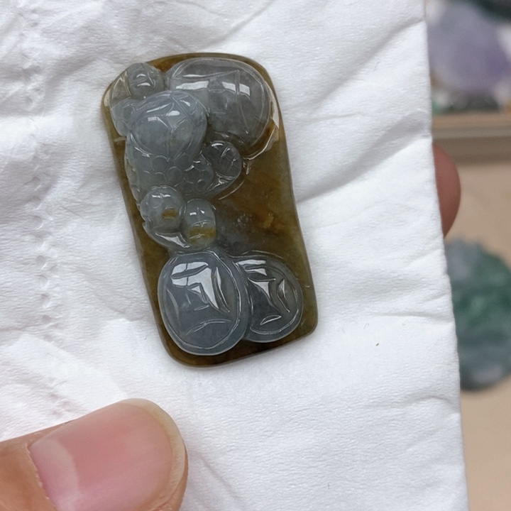 翡翠未镶嵌颈饰15号