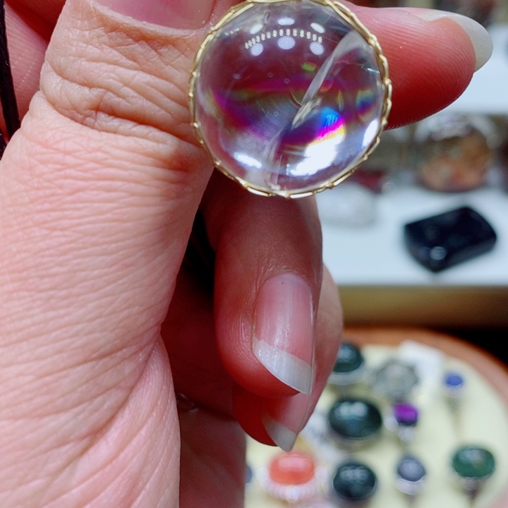 水晶颈饰未镶嵌水晶