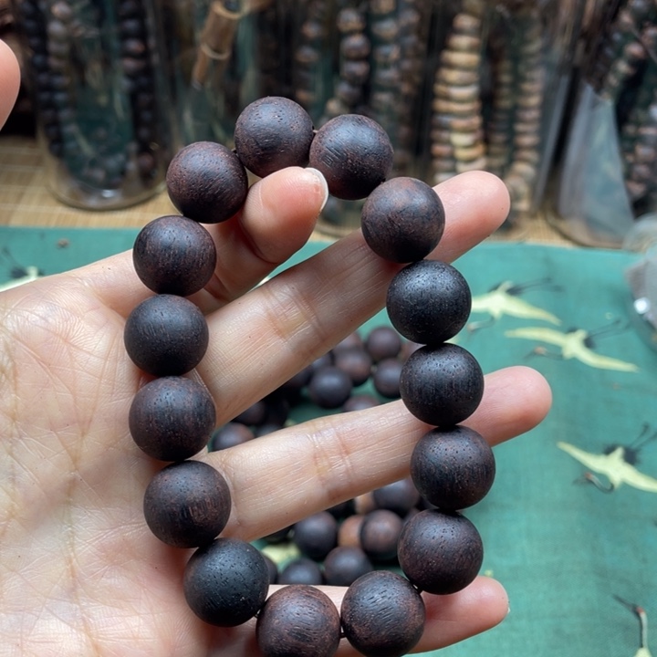 降真香手串/手链降真香糖结密结1.5单圈沉水