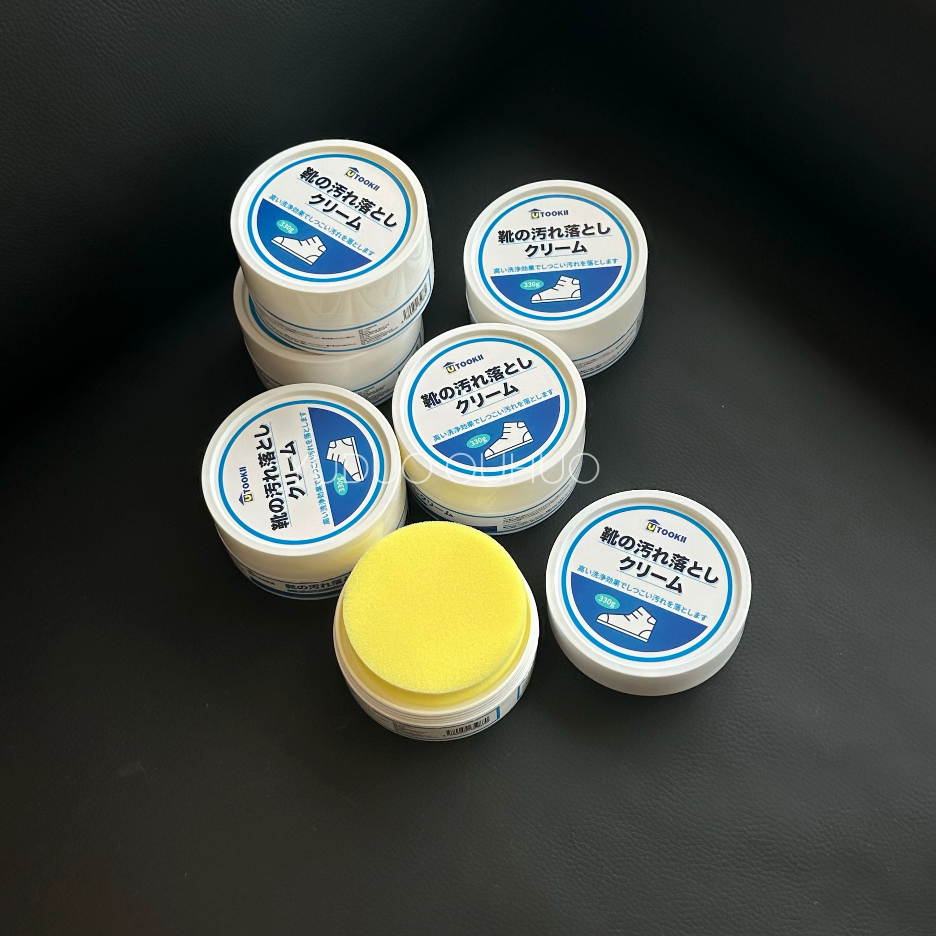 【羽朵】小白鞋真皮去污膏神器 皮具护理保养清洁膏 330g/盒