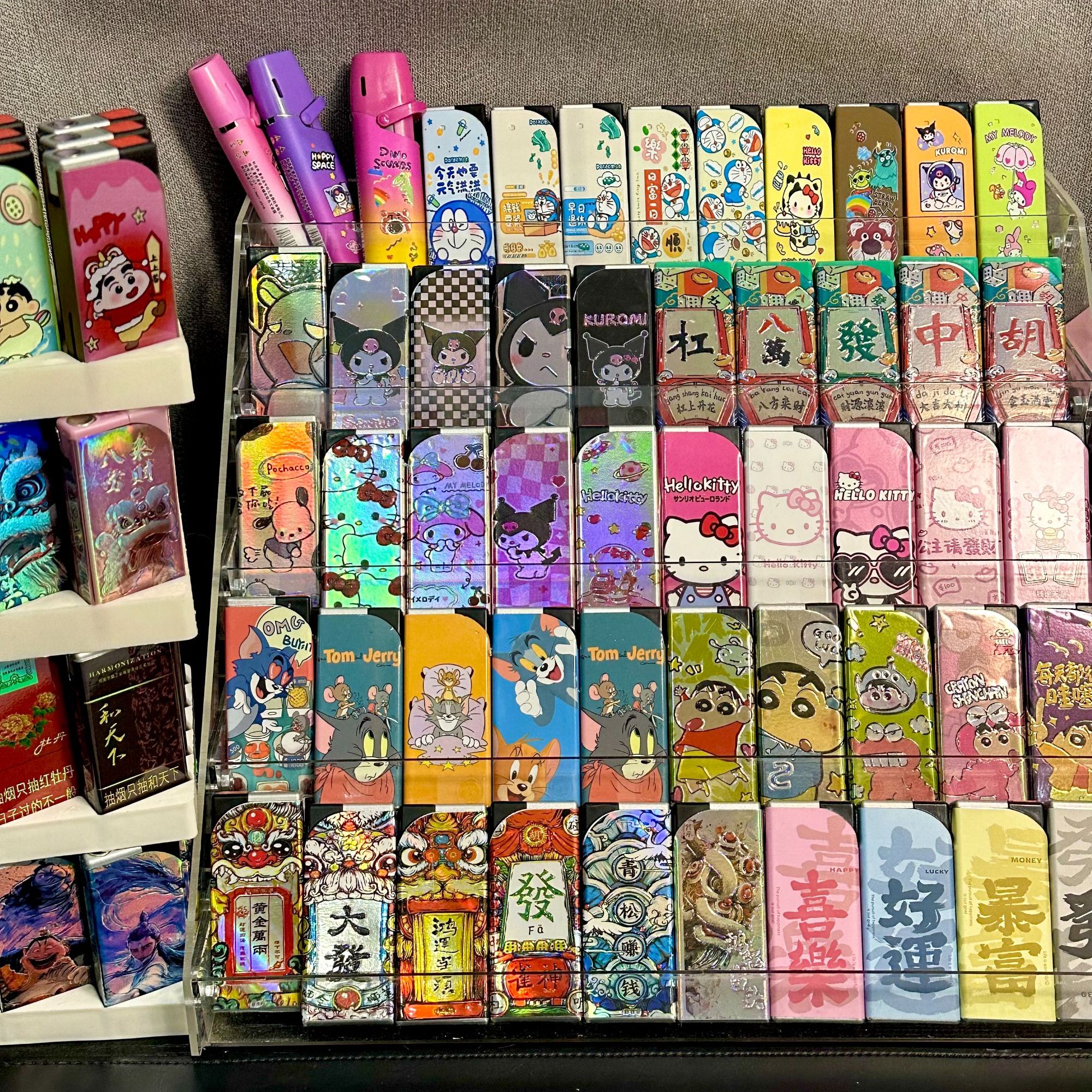 【对对碰：个人单】创意个性卡通金属直冲防风打火机高颜值送男友