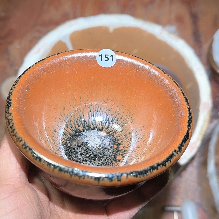 茶盏印春堂柴烧建盏