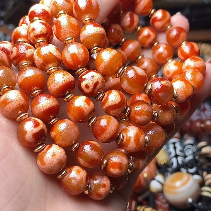 玛瑙/玉髓未镶嵌手链发一条5