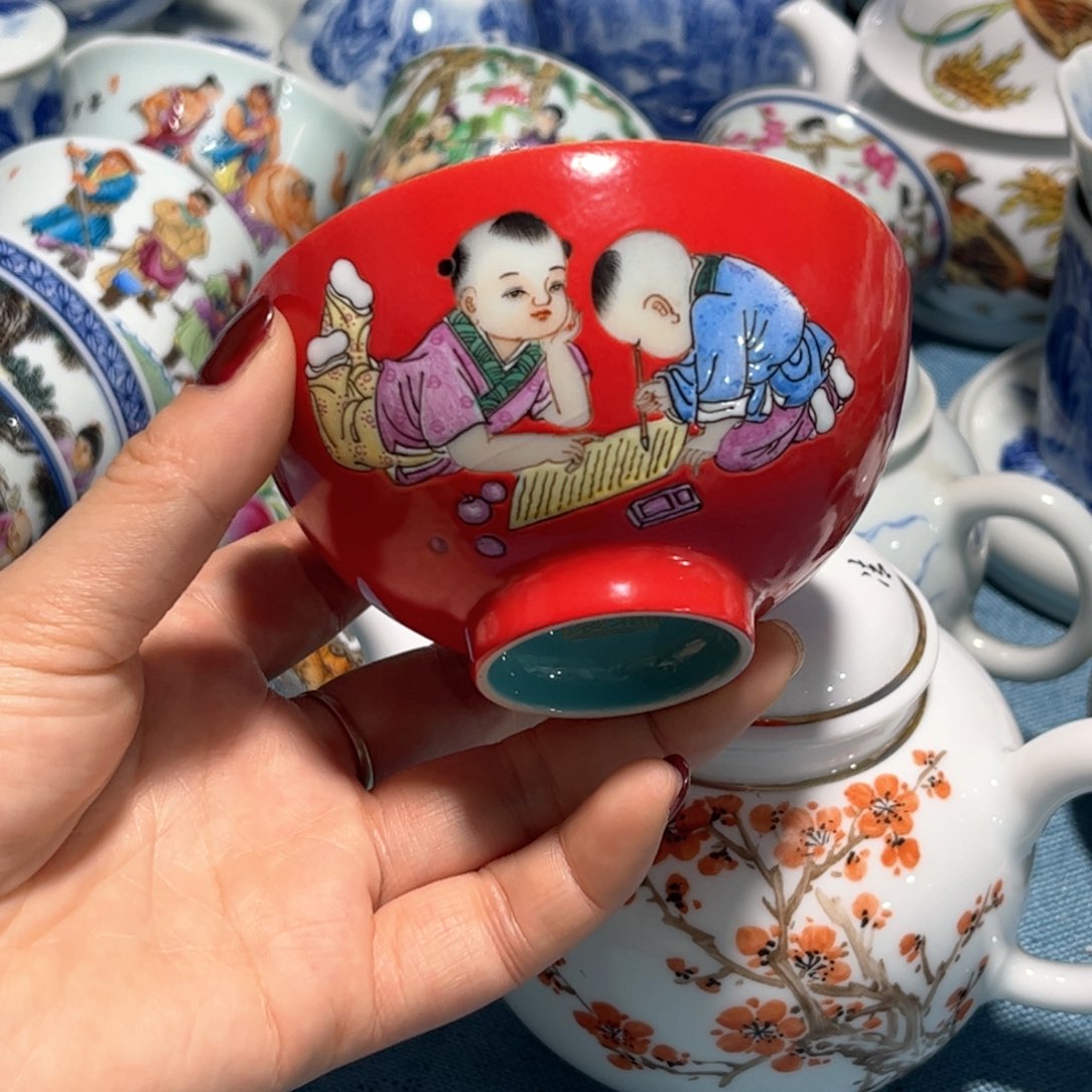 景德镇陶瓷手工手绘独*