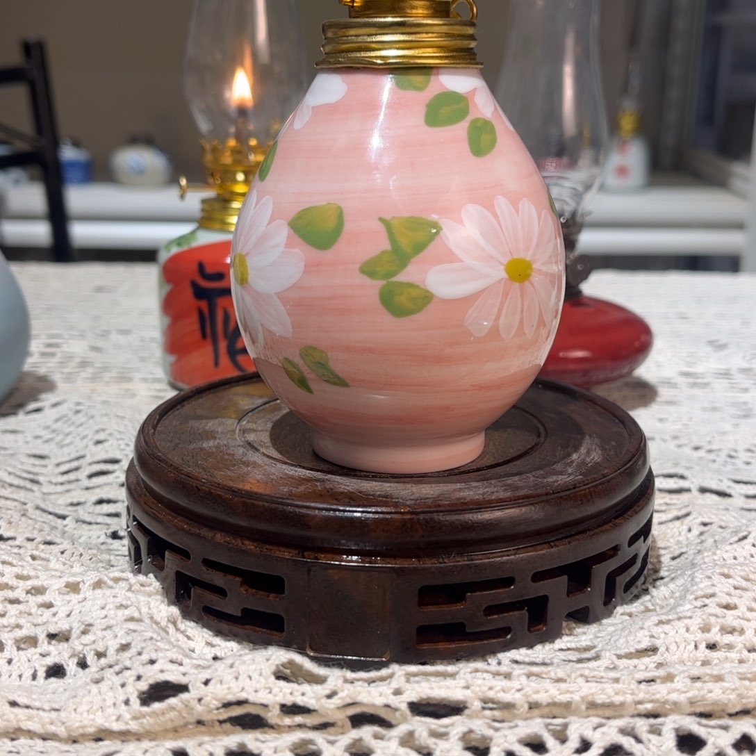 摆件景德镇陶瓷香薰灯