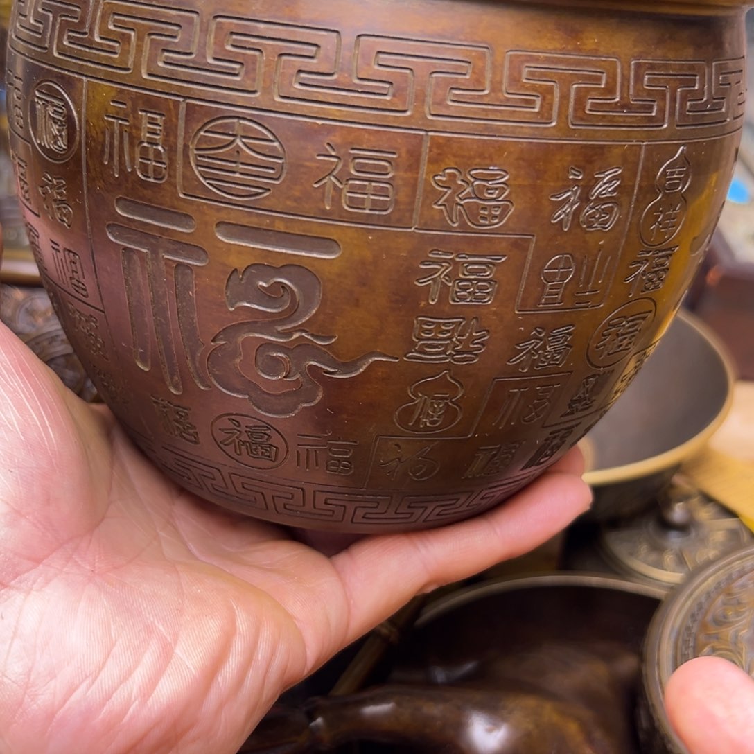 精美铜器，点击下单