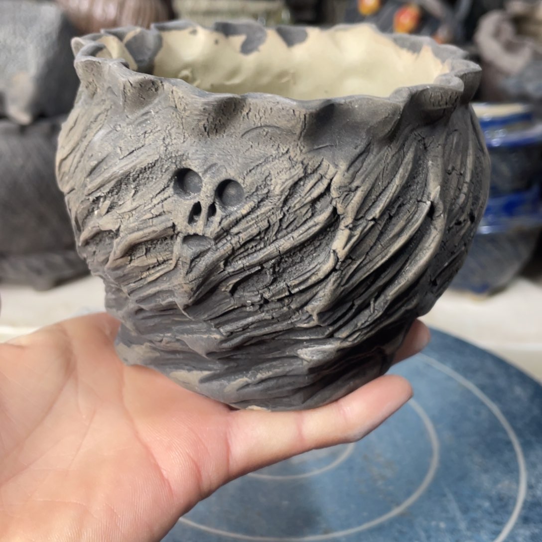 红陶一个人的微瑕和