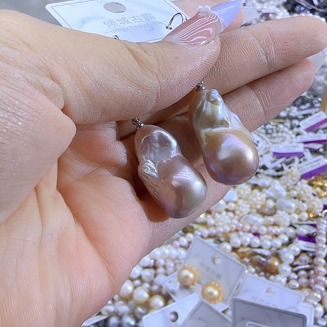 银S925镶嵌342淡水珍珠