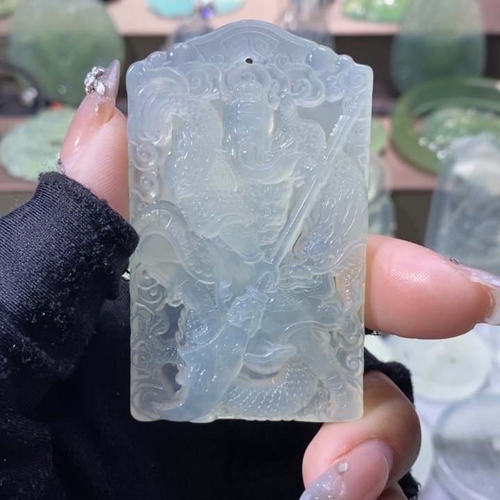 岫玉吊坠未镶嵌吊坠