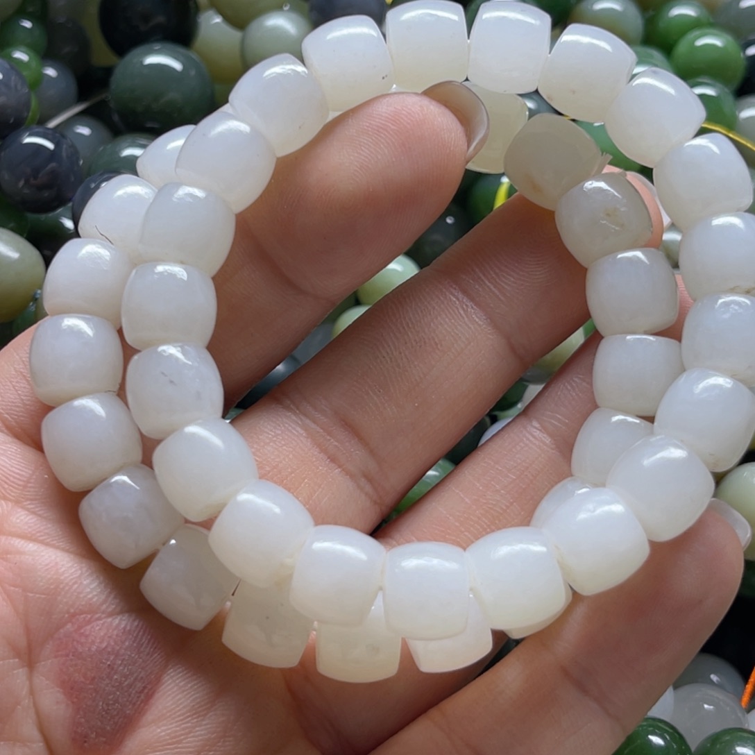 和田玉手链未镶嵌