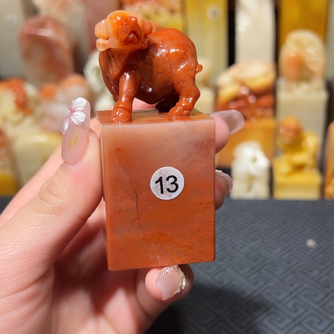 老挝石寿山石印章