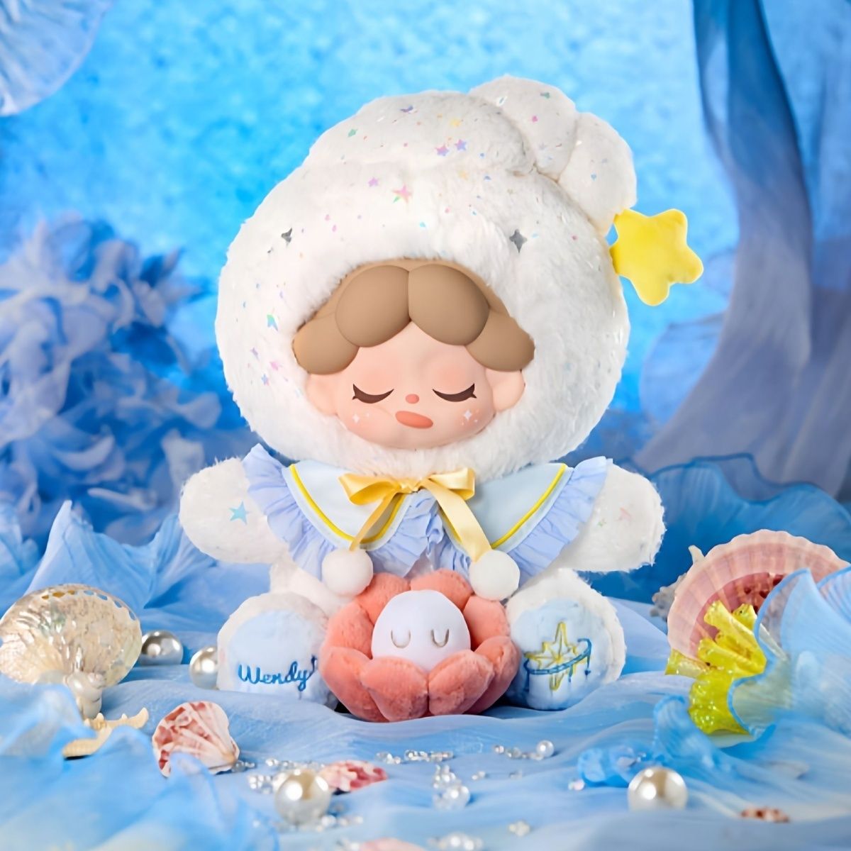 海月诗集400体系列毛绒潮玩惊喜盒盲盒公仔娃娃