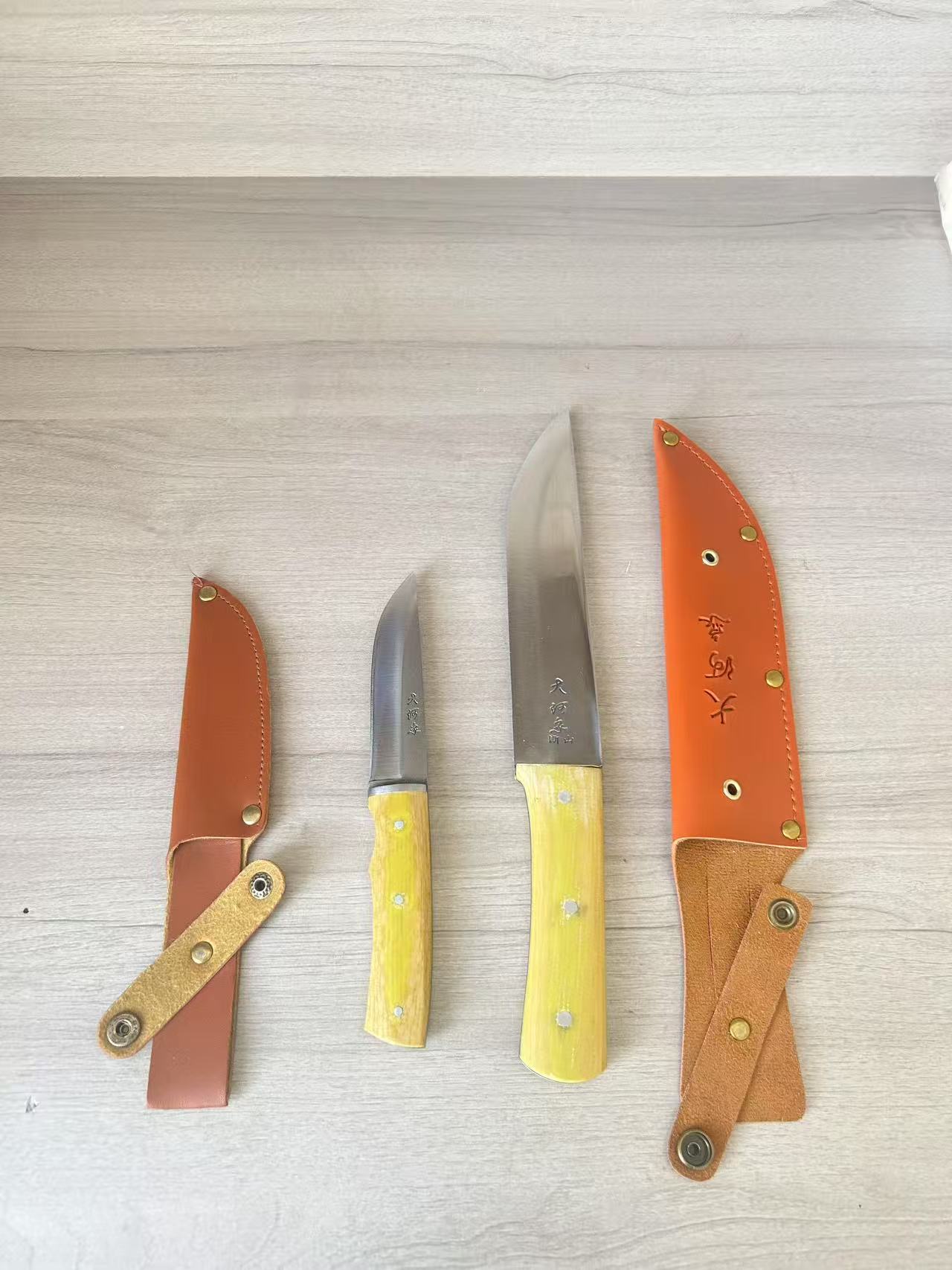 大河家手工锻打宰羊剥皮刀