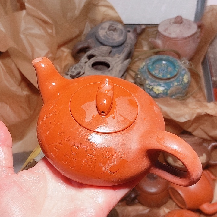 紫砂茶杯宜兴紫砂手工制作