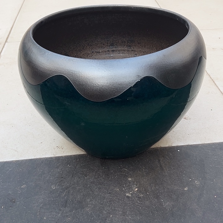 景德镇精品花盆栽适合口26高23