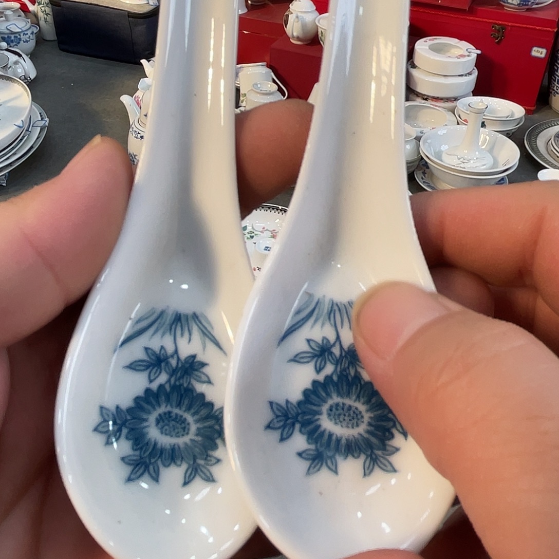 醴陵老厂瓷微瑕慎拍