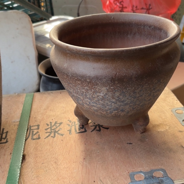 红陶口经 高度 花盆