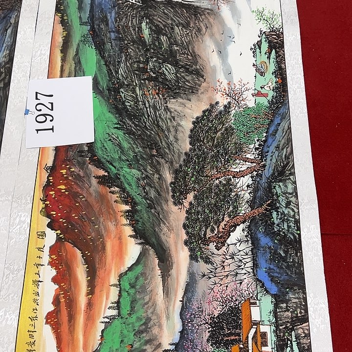 国画纯手工纯手绘炸福利