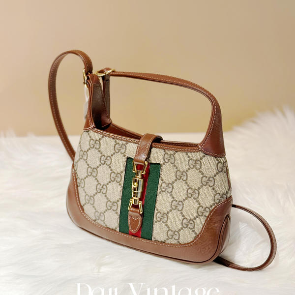 大吉中古/Gucci古驰Jackie1961mini手提斜挎包